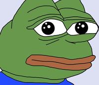 Pepe wavy hand drawn