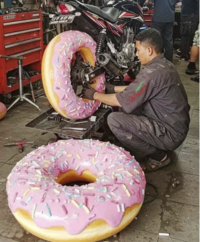 Donut wheels
