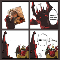 Sobs... F My boy... What could have been.. K YOU! CLANG 人