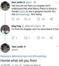 homie what set you from 
