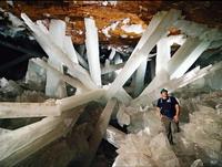 These cave crystals