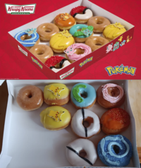 Krispy Kreme DOUGHNUTS Kispy Kiem 02026 Pekimen/Nintendo/Creatures/GAME FREAK Krispy Kreme DOUGHNUTE POKEMON