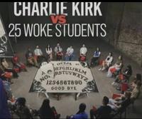 CHARLIE KIRK VS 25 WOKE STUDENTS OUIJA NO DETUVWXYZ A e NO 1234567890 GOOD BYE