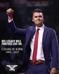A note from me personally: 

One year ago, Charlie Kirk was assassinated. I wasn't particularly a strong follower of his in his prime, but I found him to be a strong-willed and very intelligent individual whenever I saw his debates. I hope he inspired people to look into trades with his stance on college.

Rest in peace, sir.

- LEGO_Vince
