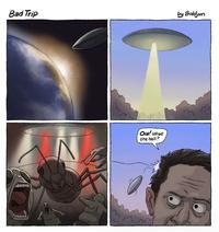 Bad Trip by Boldjun I Ow! what the hell?