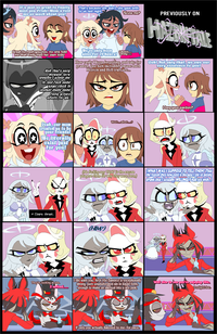 It's just so greaf to finally meef you Frisk! Mom's fold me so much about you! That's because she didn't, she gave brith to us last night. 'Scuse me? PREVIOUSLY ON Great to meet you too, no one told me that Emily had her own kids! And that's only because Sera wouldn't allow me to just f--- some angel chick to instant make some fully grown adults for ya! We've only been Uhhhh.... alive for 14 hours! okay. How easily I keep forgetting, and take for granted, just how incredibly insane both Heaven and Hell truly are... Ooh! Nor only ſhaf, we owe our very existence to you! Yeah, our mom creafed us to be your friends! We literally exisfjjust for you! * Clears throat. They're looking at you. I noticed.... Wait what ? I beg your pardon? (No f------ way THAT is the excuse you gave them for why they were born.) (WHAT WAS I SUPPOSE TO TELL THEM? That the reason they now exist is because I got so pissing drunk that lactually, WILLINGLY had sex with...)) 0000 (HIM?) I did warn you, Arch Vile Essence is exceptionally strong, pure unadulterated sin in liquid form, enough to make an asexual into a sex pest. Well nice to see you're enjoying this, I might be. If only you actually listened to me, for once.