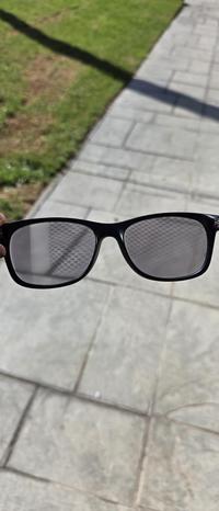 My transition glasses after leaving them in a mesh bag for a few minutes