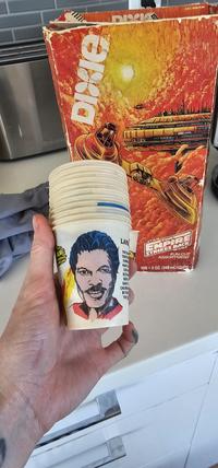 DIXIE טום LAN THE S TRAT FORS HANC CON SCOU SEELS DART CALAIS BY DO THE STAR EMPIRE STRIKES BACK WARS FUN CUP ASSORTMENT 100-5 OZ. (148 mL) CUPS (홍천) 0.P.C. 7000 (530)