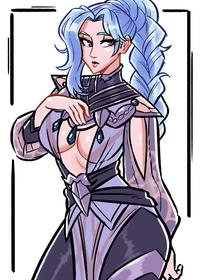 an ursula doodle