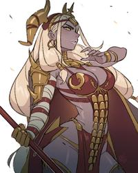 Theodora from Fire Emblem: Fortune's Weave🔥 (gonna play her route first!)