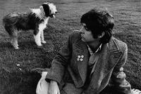 Paul McCartney and his old English sheepdog, Martha, in 1968