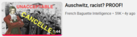 UNACCEPTABLE Auschwitz, racist? PROOF! French Baguette Intelligence ⚫ 59K + 4y ago CANCELLE 1:44