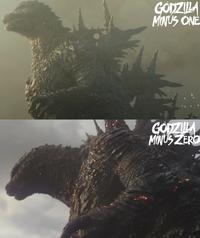 GODZILLA MINUS ONE GODZILLA MINUS ZERO