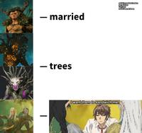 — married - – trees - I want them to sandwich me. official promotional renders Igor golovkov tony start raskall does not dream