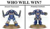 WHO WILL WIN? Siraaris Tnaneenant Primmirp Lieuttueil