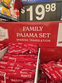 ve. ill Атта joll o. tor festive. joll belie jolly Jy. joy. merry. Merr olly au joy. ULI ly. De bel featic Tr merry. ALLO! festive. merry. ieve erry. lly. ialeve. merry. y joy. merry H TODD PAJAMA JUEGO DE PIJAMA NIÑOS PEQUENO S erry. h OC Prr 10 elieve y. Artelieve. merry. ive. festive 42 ve. joy. jolly.. ry. lieve. rry. гу. ep 988 Everyday DAY ME $19 98 FAMILY PAJAMA SET SPANISH TRANSLATION