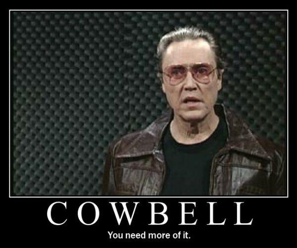 Christopher Walken Cowbell Meme