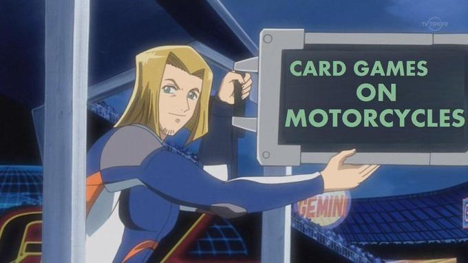 CARD GAMES ON MOTORCYCLES