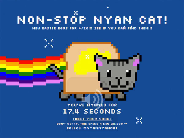 Nyan Cat Know Your Meme - nyan cat but roblox death sound 1 hour