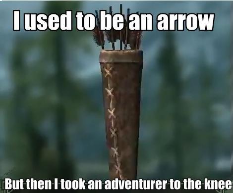 I Took An Arrow In The Knee Know Your Meme