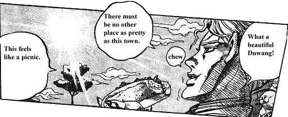 There must be no other place as pretty as this town What a beautiful Duwang! This feels like a picnic. chew