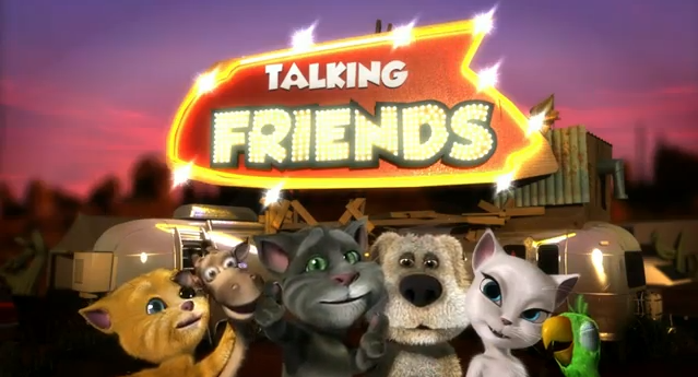 Talking Tom and Friends png images