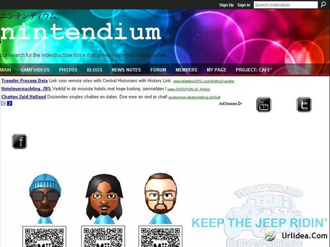 Sign Up Sign In Search nintendium ンテンディウム intendium ur search for the indestructible force that powers nintendo video gam MAIN GAMEVIDEOS PHOTOS BLOGS NEWS NOTES FORUM MEMBERS MY PAGE PROJECT: CAFE Link your remote sites with Central Historians with History Link w PC com/Hiton Transte Hotelovernachting 70% Verblijf in de mooiste hotels met hoge korting, aanmelden l "GROUPON nr Hotels Chatten Zuid Holland Duizenden singles chatten en daten. Doe mee en vind je chatl zestermssustedendatina nuchat ヒ KEEP THE JEEP RIDIN' Urlidea.com