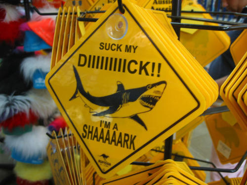 SUCK MY 'M A SHAAAAARK