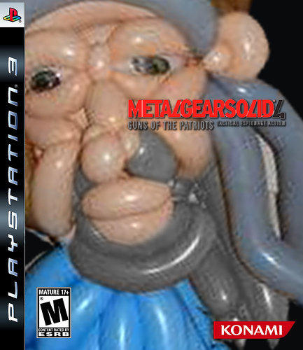 METALGEARSOLID MATURE 17+ KONAMI ESR B