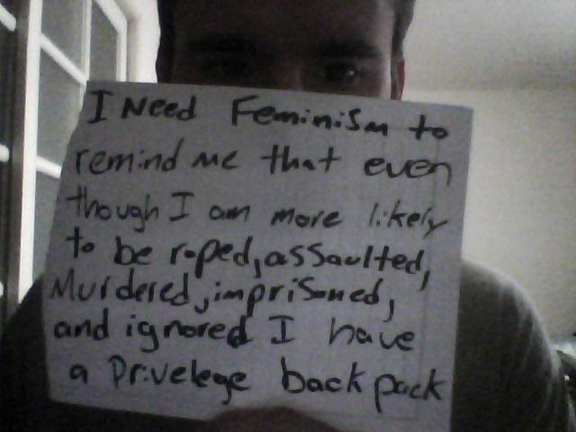577.jpg Need FeminiSm t remind me thet even and ignored have a Prvelerg baek pack