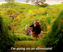 I'm going on an adventure!