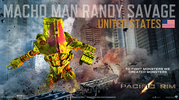 MACHO MAN RANDY SAVAGE UNITE TATES TO FIGHT MONSTERS WE CREATED MONSTERS RIM