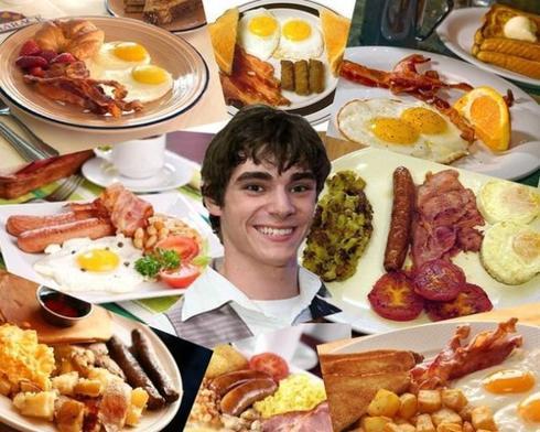 breaking bad meme walt jr breakfast