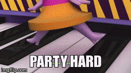 This is really funny.
Made by me.
Just Jelly Jamm character party rocking xD