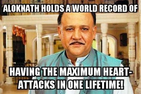 ALOKNATH HOLDS AWORLD RECORD OR HAVING THE MAXIMUM HEART ATTACKSINONE LIFETIME!