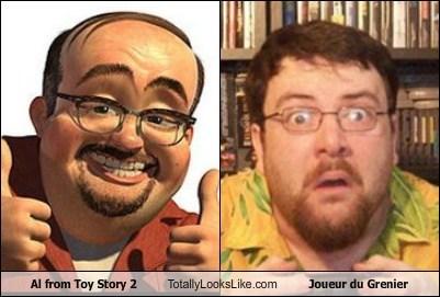 Al from Toy Story 2 TotallyLooksLike.com Joueur du Grenier