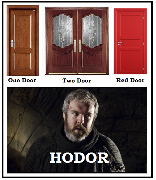 One Door Two Door oor HODOR