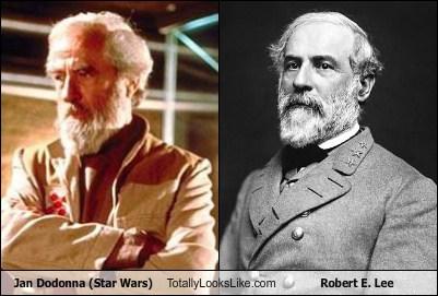 Jan Dodonna (Star Wars) TotallyLooksLike.com Robert E. Lee