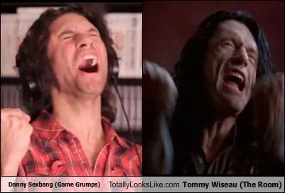Danny sexbang (Game Grumps) TotallyLooksLike.com Tommy Wiseau (The Room)