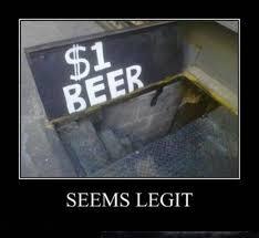 BEER SEEMS LEGIT