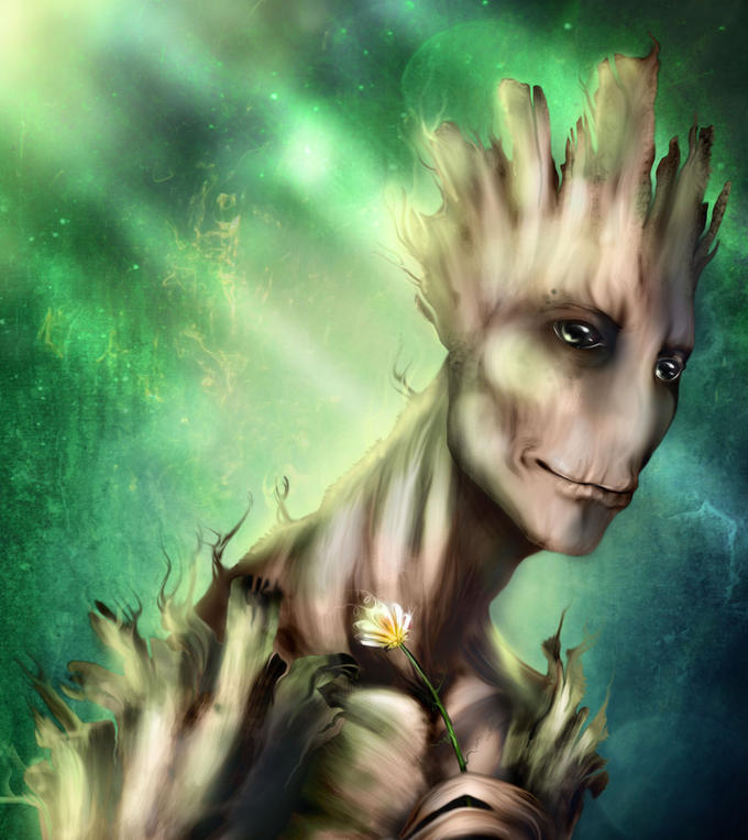 Via http://www.deviantart.com/art/I-Am-Groot-454940963