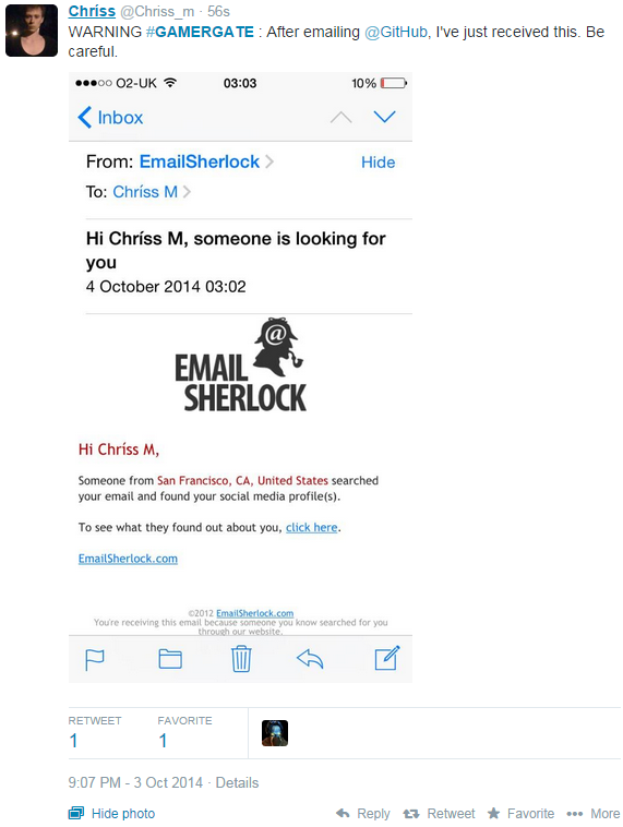 Some poor bastard emailed GitHub and got doxxed for his efforts.