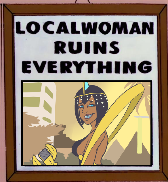 LOCALWOMAN RUINS EVERYTHING