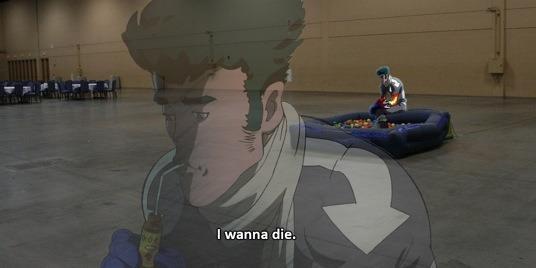 I wanna die.