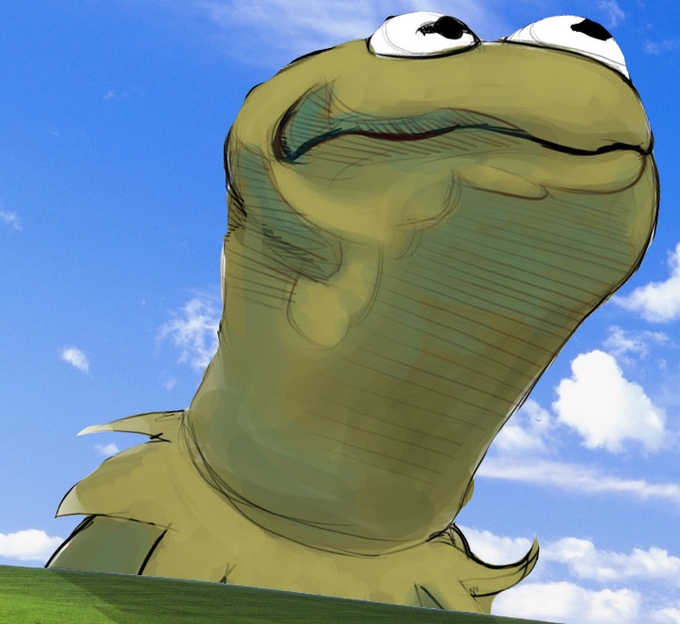 "KERMIXXX IS RITE BEHIND U":http://trollpasta.wikia.com/wiki/EVIL_KERMIXXX