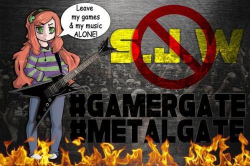 Leave my games & my music ALONE NGAMERGATE METALGAT