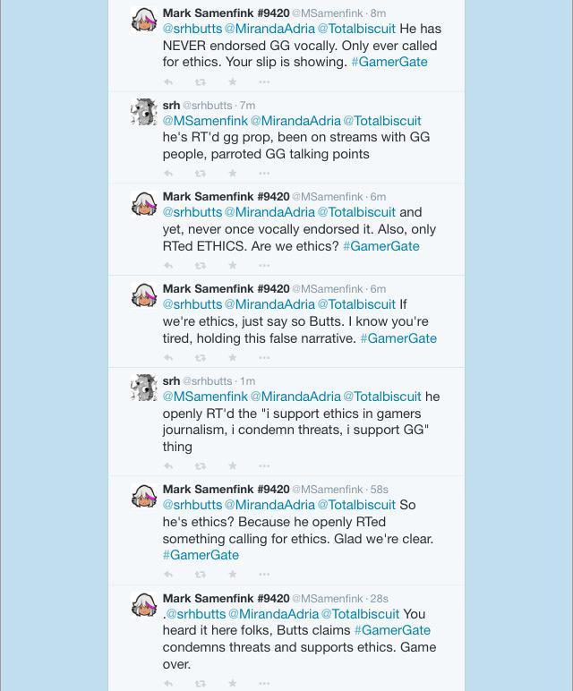 Butts to admit that #GamerGate is about Ethics | GamerGate | Know Your Meme
