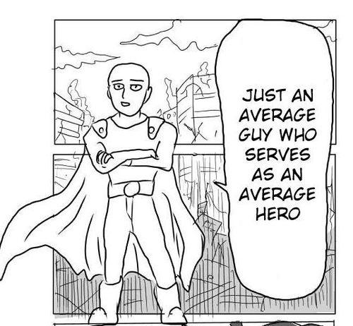 AVERAGE SERVES AVERAGE AS AN 나! HERO