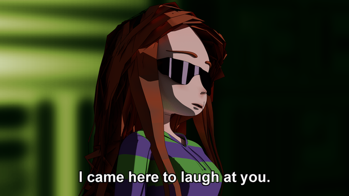 l came here to laugh at you.