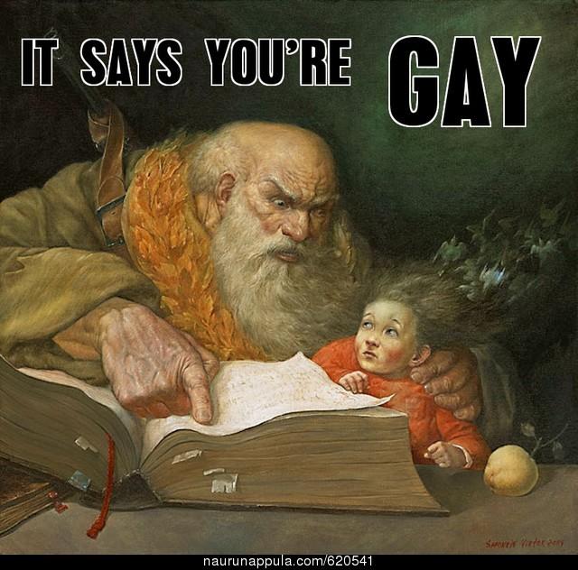 you are you are gay meme